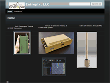 Tablet Screenshot of entropixllc.com